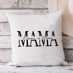 Anyák_napi_ajándék_Unokák_nevével_párna_