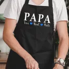 Neves_kötény_nagypapáknak_Papa_unokái_
