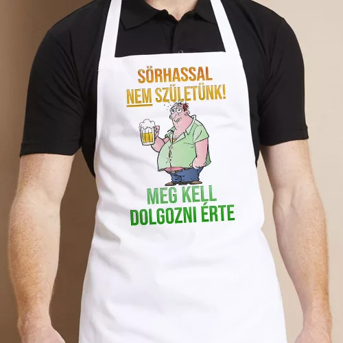 Sörös_vicces_kötény_Sörhasért_dolgozni_kell_