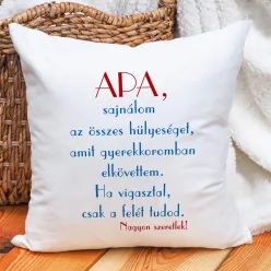 Vicces_párna_apáknak_Sajnálom_a_hülyeséget_