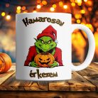 Halloweeni_Grincs_bögre_Hamarosan_érkezem_