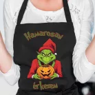 Halloweeni_Grincs_kötény_Hamarosan_érkezem_