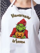 Halloweeni Grincs kötény_Hamarosan érkezem_