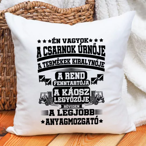 Ajándék_raktárosnak_Csarnok_úrnője_párna_