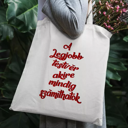 Feliratos_vászontáska_A_legjobb_testvér_