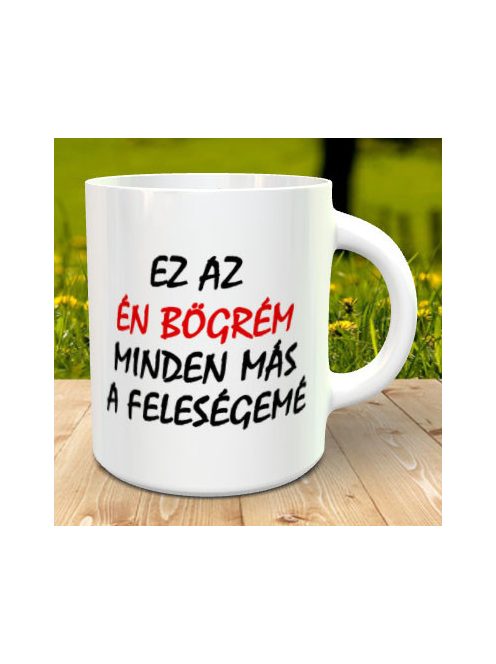 Vicces bögre férjeknek_Az én bögrém