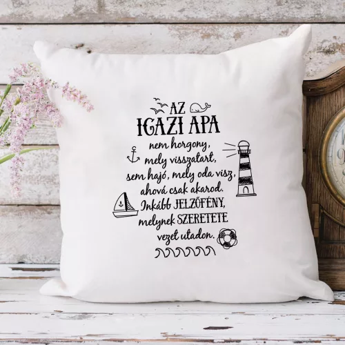 Apák_napi_párna_Az_igazi_Apa_