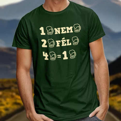 Vicces_póló_Egy_sör_nem_sör_