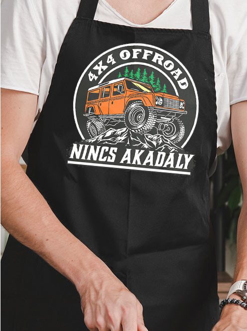 Offroad kötény autósoknak_Nincs akadály