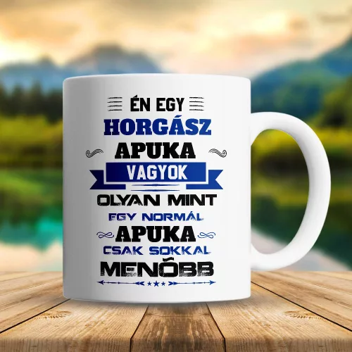 Pecás_bögre_Menő_horgász_apuka_