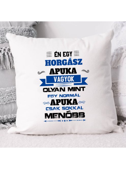 Pecás párna_Menő horgász apuka