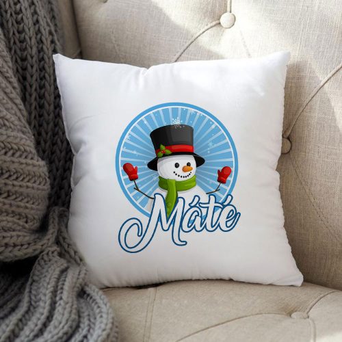 Neves_párnák_Karácsonyi_hóemberek_