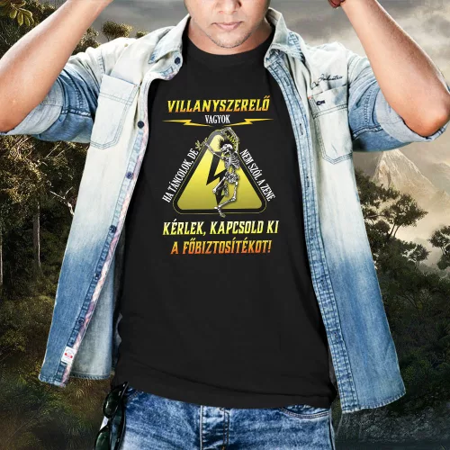 Póló_villanyszerelőnek_Ha_táncolok_