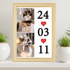 Évfordulós_ajándék_Falikép_4_fotóval_