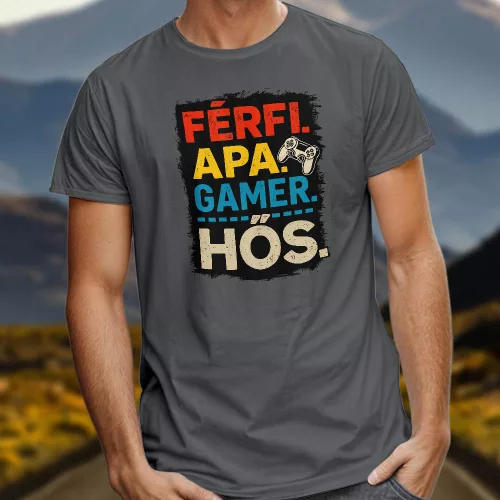 Apa_fia_útitársak_póló_Motoros_ajándék_