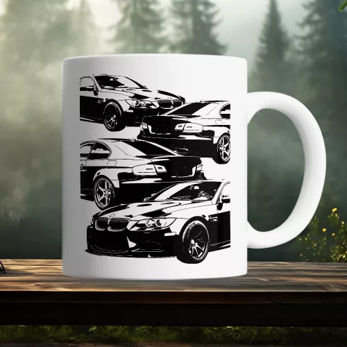 Ajándék_autórajongóknak_BMW_E92_bögre_