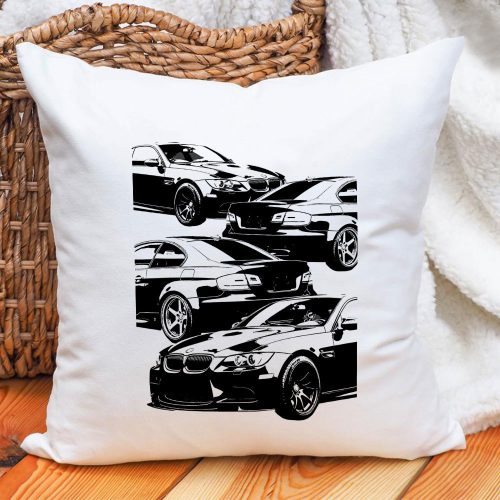Ajándék_autórajongóknak_BMW_E92_párna_