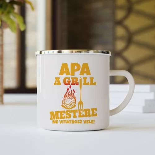 Bögre_apáknak_Apa_a_grill_mestere_