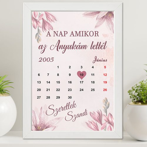 A3_falikép_szülőknek_Amikor_anyukám_lettél_