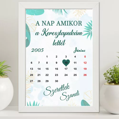 A3_falikép_keresztszülőknek_Amikor_keresztapukám_lettél