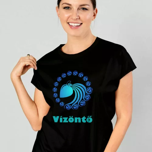 Női_póló_vízöntőknek_Csillagjegyes_ajándék_