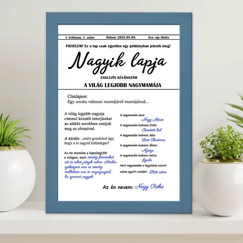 Ajándék_Nagymamának_Nagyik_lapja_falikép_A4_