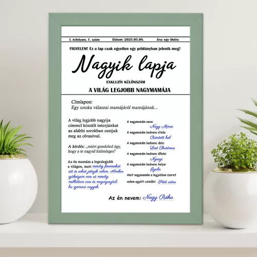 Ajándék_Nagymamának_Nagyik_lapja_falikép_A4_