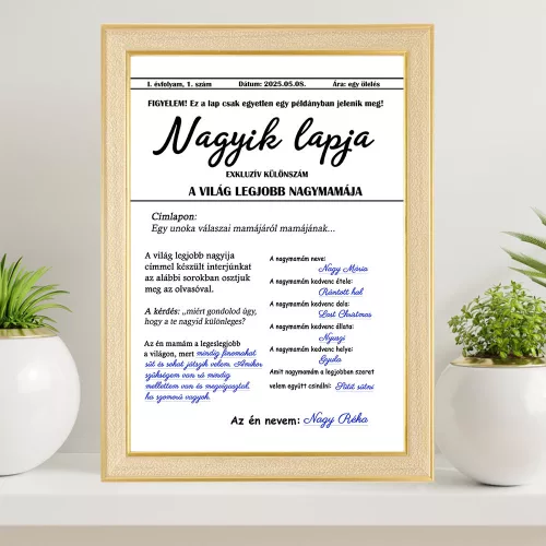 Ajándék_Nagymamának_Nagyik_lapja_falikép_A4_