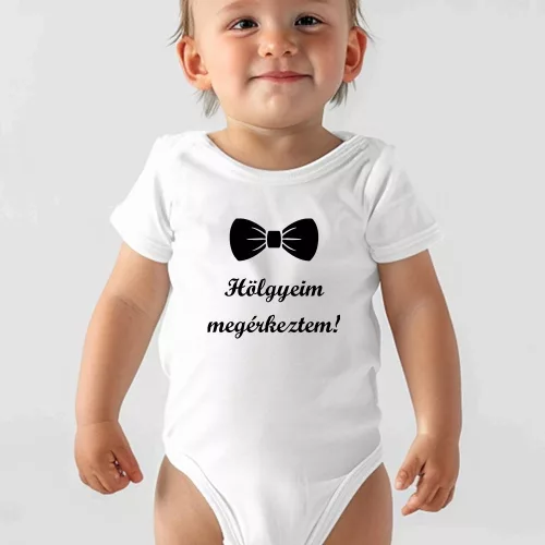 Vicces_baba_body_Hölgyeim_megérkeztem_