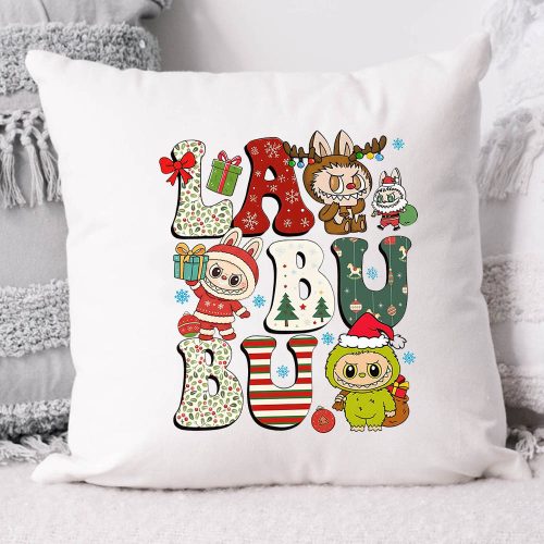 Labubu_párna_Karácsonyi_labubus_párna_