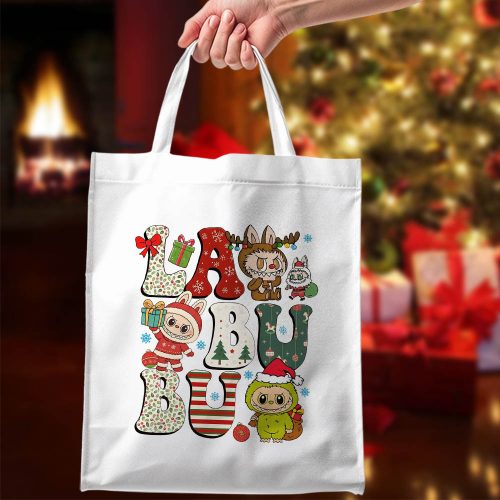 Labubu_vászontáska_Karácsonyi_labubus_vászontáska