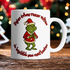 Grincs_bögre_Karácsonyi_ajándék_Humoros_meglepetés