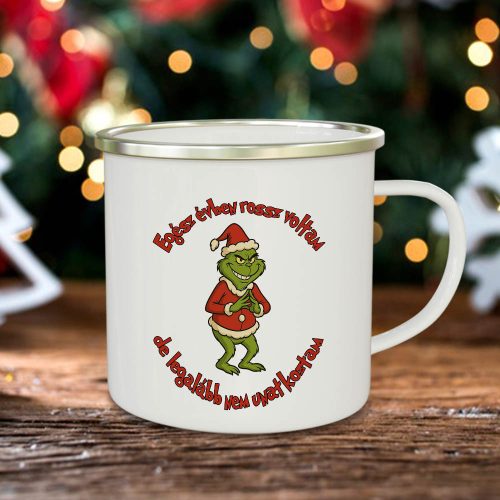 Grincs_bögre_Karácsonyi_ajándék_Humoros_meglepetés