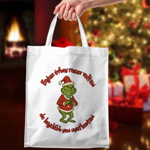 Grincs_vászontáska_Karácsonyi_ajándék_Humoros_meglepetés
