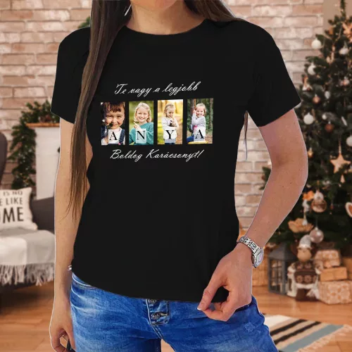 Személyes_karácsonyi_ajándék_Női_póló_A_Legjobb_Anyának