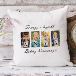 Karácsonyi_ajándék_Párna_A_Legjobb_Anyának_4_fotóval