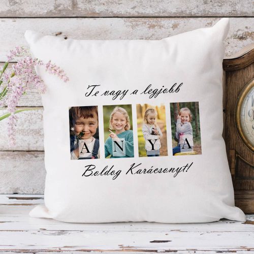 Karácsonyi_ajándék_Párna_A_Legjobb_Anyának_4_fotóval