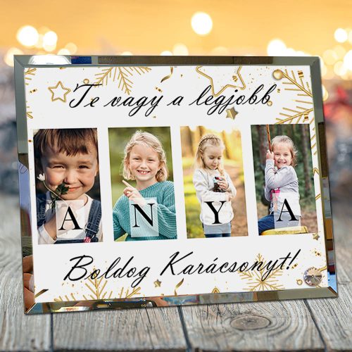 Egyedi_karácsonyi_ajándék_Fotóüveg_A_Legjobb_Anyának