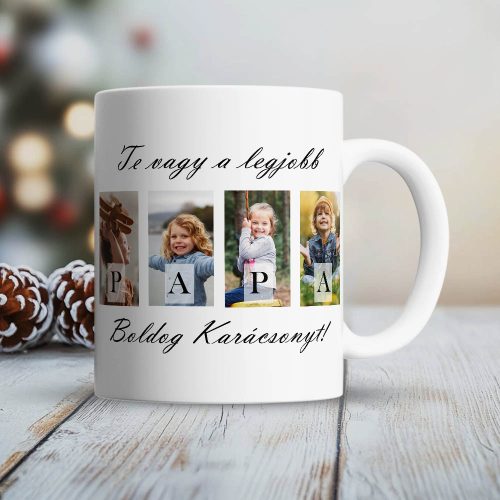 Személyes_karácsonyi_ajándék_Bögre_A_Legjobb_Papának