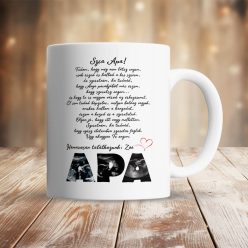 Apa_leszel!_Egyedi_bögre_Ultrahangfotóval_