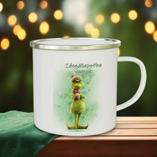 Grincs_bögre_Vicces_ajándék_Idegállapotba_vagyok