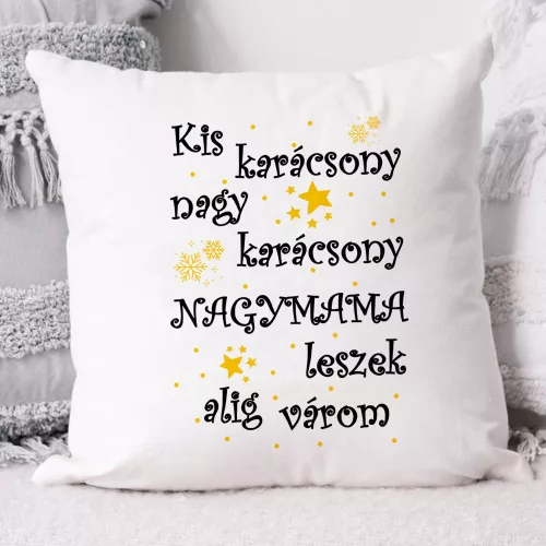 Párna_nagymamának_Nagymama_leszel_Bejelentő_ajándék