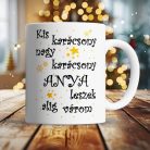 Bögre_Anyáknak_Anya_leszel_Karácsonyi_ajándék