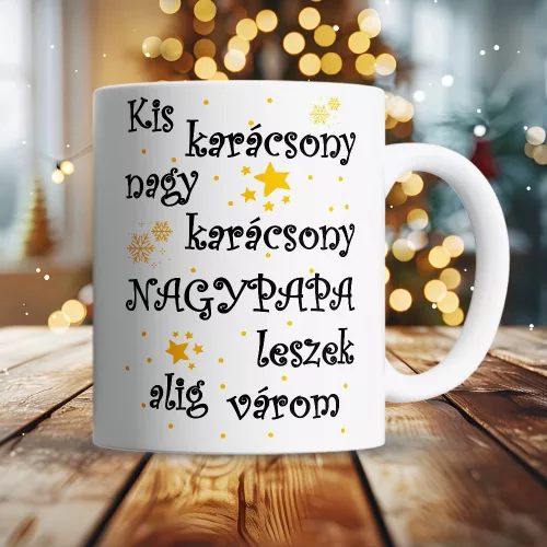 Bögre_nagypapának_Nagypapa_leszel_Bejelentő_ajándék