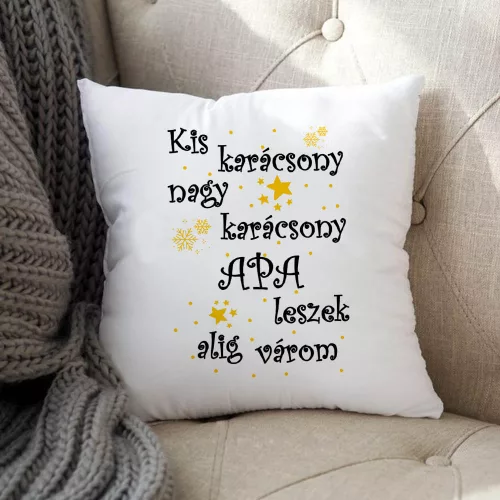 Párna_Apáknak_Apa_leszel_Bejelentő_ajándék