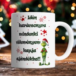 Karácsonyi_bögre_Grinch_humor_A_véleményem_az_ajándékom