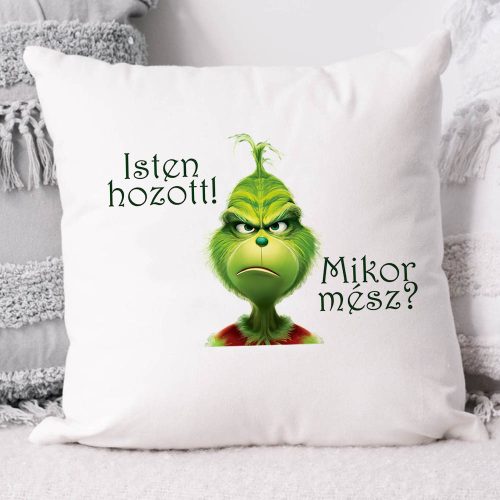Grincses_párna_Isteni_hozott,_mikor_mész_Egyedi_ajándék