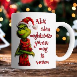 Grincses_Karácsonyi_Bögre_Vicces_Ajándék_