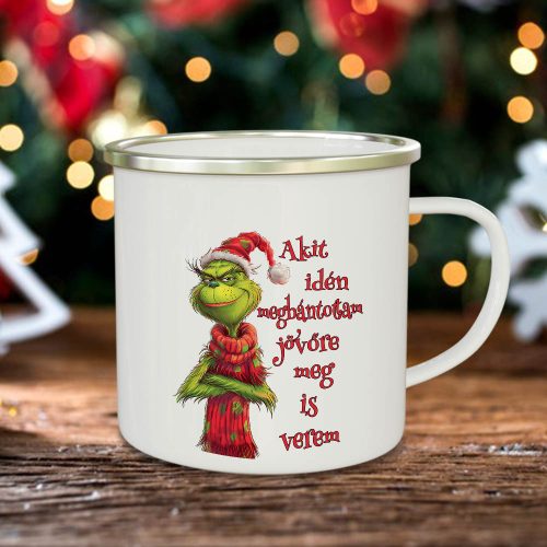 Grincses_Karácsonyi_Bögre_Vicces_Ajándék_