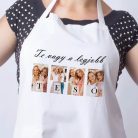 Egyedi kötény - Te vagy a legjobb Tesó, 4 fotóval